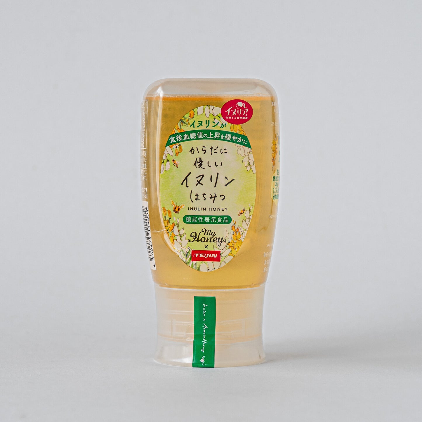 からだに優しいイヌリンはちみつ 300g 非加熱はちみつ 健康 美容 低GI値 アカシアはちみつ