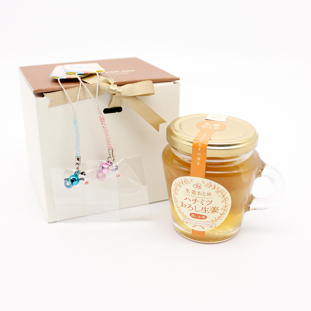 妊活応援ハチミツおろし生姜と【但馬限定】コウノトリキティ