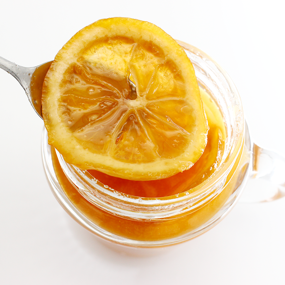 ハチミツおろし生姜レモン【淡路島産ノーワックスレモン】