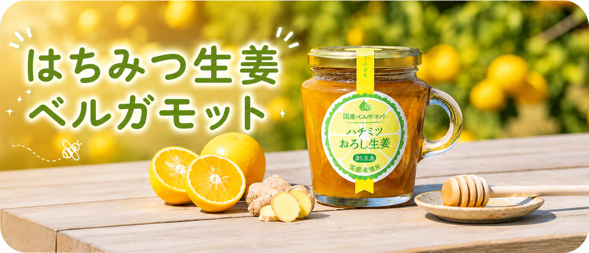 はちみつ生姜ベルガモット