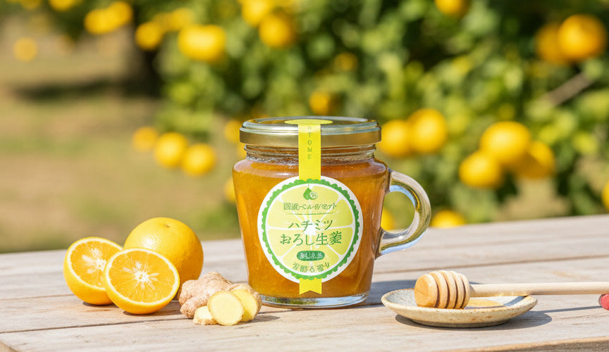 はちみつ生姜、生姜シロップ、妊活こうのとりキティ【但馬アグリファーム】